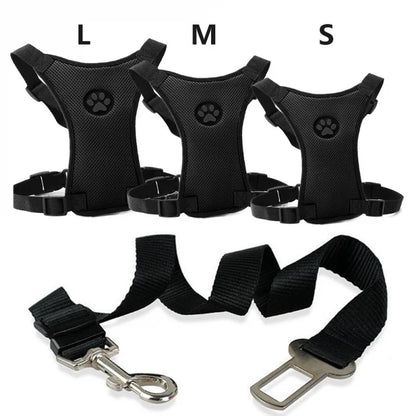 Adjustable Travel Safe Dog Harness