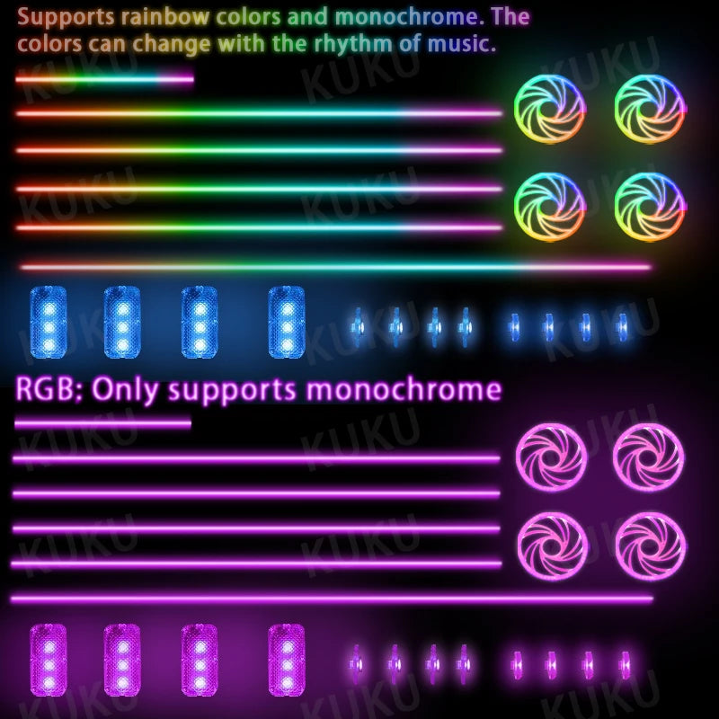 Ambient Led Lights Kit