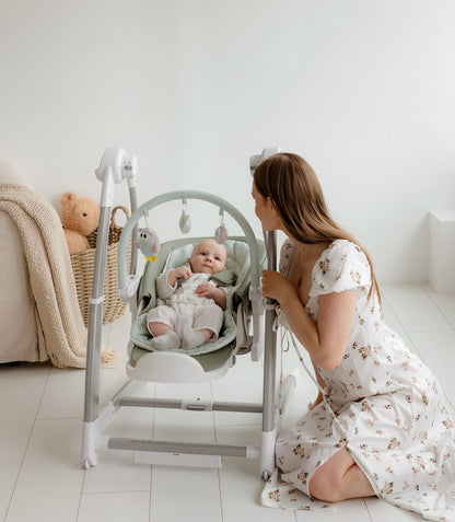 Soothing 'Intelligence' Baby Swing