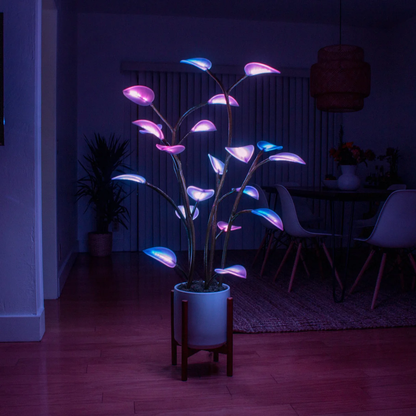 3D Interactive LED Floor Plant